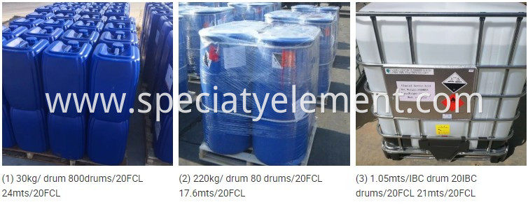 Glacial Acetic Acid 99.8% Industry Grade